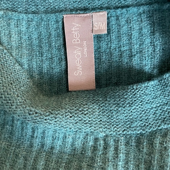 SWEATY BETTY wool/cashmere cropped sweater - Picture 10 of 12
